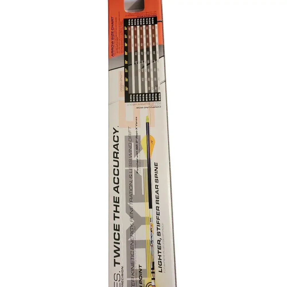 1 Doz. Carbon Express D-Stroyer SD Hunting Arrows .400 GPI 9.4